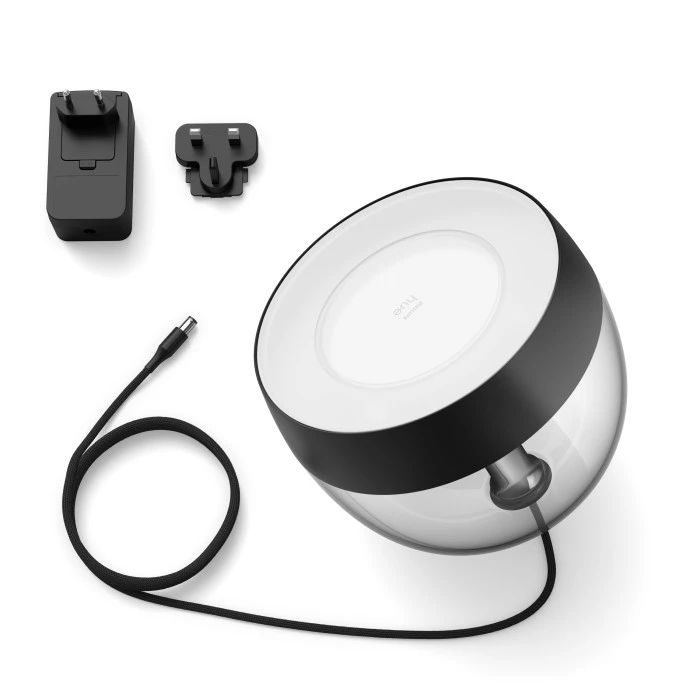 Philips Leuchten Philips Hue Ambiance White & Color Iris Tischleuchte LED Schwarz, Transparent, Klar, 1-flammig, Farbwechsler 6 Philips Leuchten Philips Hue Ambiance White & Color Iris Tischleuchte LED Schwarz, Transparent, Klar, 1-flammig, Farbwechsler – Bild 4
