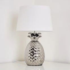 Hofstein Pina Tischleuchte Weiß, 1-flammig -Günstiges Tischlampen Geschäft pina tischleuchte h3282137 do1 11