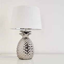 Hofstein Pina Tischleuchte Weiß, 1-flammig -Günstiges Tischlampen Geschäft pina tischleuchte h3282137 do1 8