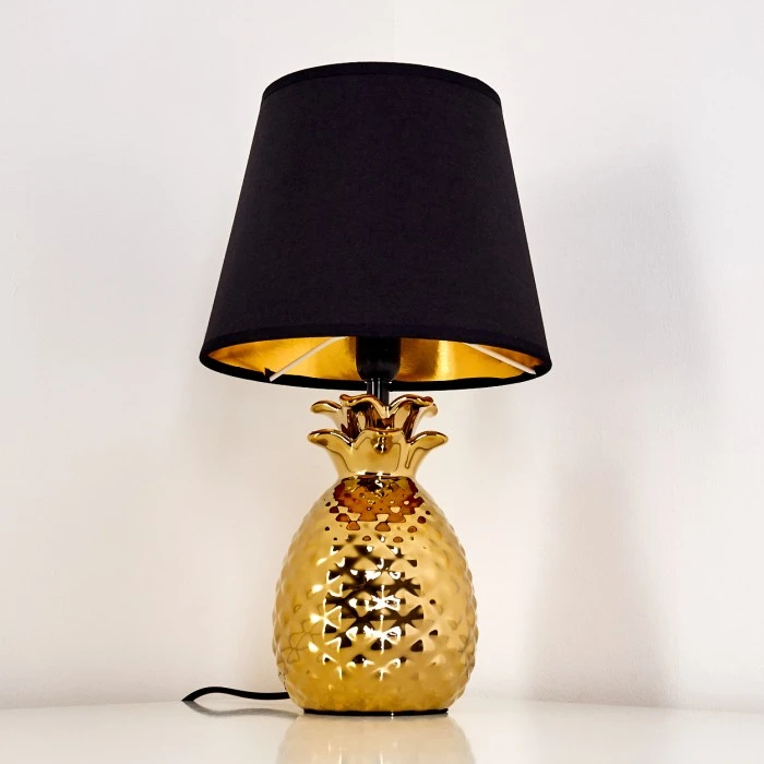 Hofstein Pina Tischleuchte Gold, 1-flammig 15 Hofstein Pina Tischleuchte Gold, 1-flammig – Bild 13