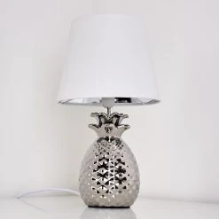 Hofstein Pina Tischleuchte Wei&szlig;, 1-flammig -Günstiges Tischlampen Geschäft pina tischleuchte h3283868 do1 4