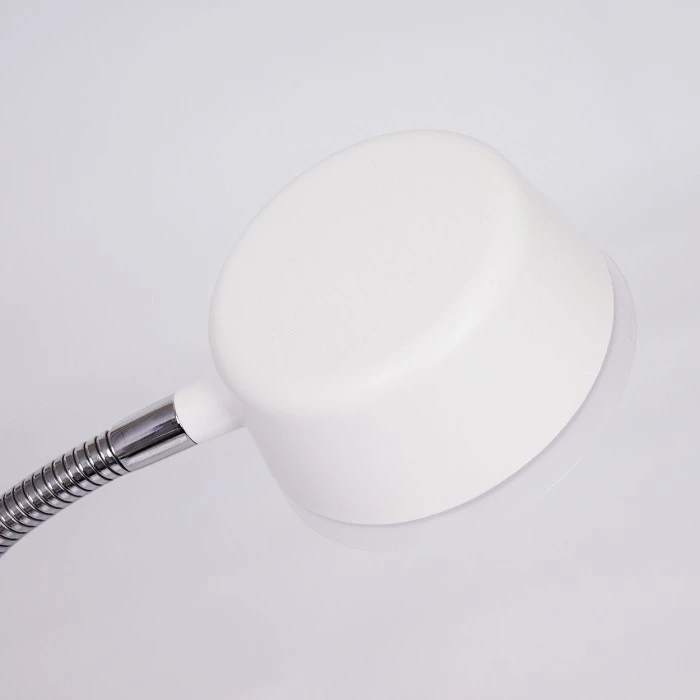 Hofstein Pineda Tischleuchte LED Chrom, Weiß, 1-flammig 14 Hofstein Pineda Tischleuchte LED Chrom, Weiß, 1-flammig – Bild 12