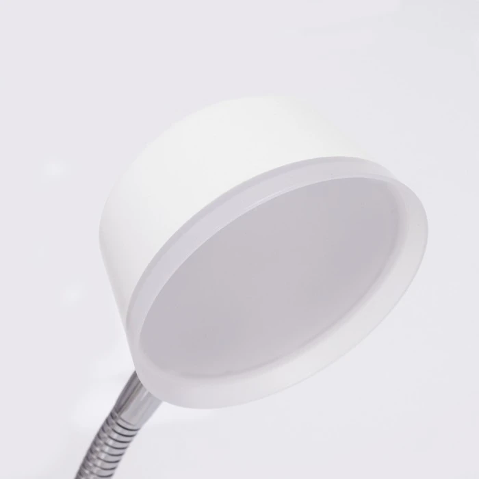 Hofstein Pineda Tischleuchte LED Chrom, Weiß, 1-flammig 5 Hofstein Pineda Tischleuchte LED Chrom, Weiß, 1-flammig – Bild 3