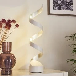 Hofstein Pitasch Tischleuchte LED Weiß, 1-flammig 18 Hofstein Pitasch Tischleuchte LED Weiß, 1-flammig -Günstiges Tischlampen Geschäft pitasch tischleuchte h3380802 6