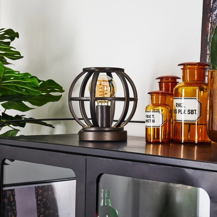 Hofstein Plan Tischleuchte Messing, 1-flammig 11 Hofstein Plan Tischleuchte Messing, 1-flammig – Bild 9