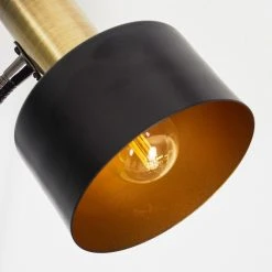 Hofstein Pretoria Tischleuchte Messing, Schwarz, 1-flammig -Günstiges Tischlampen Geschäft pretoria tischleuchte h3329054 12