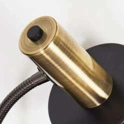 Hofstein Pretoria Tischleuchte Messing, Schwarz, 1-flammig -Günstiges Tischlampen Geschäft pretoria tischleuchte h3329054 14