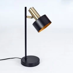 Hofstein Pretoria Tischleuchte Messing, Schwarz, 1-flammig -Günstiges Tischlampen Geschäft pretoria tischleuchte h3535141 7