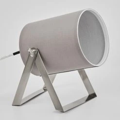 Hofstein Puelches Tischleuchte Nickel-Matt, 1-flammig -Günstiges Tischlampen Geschäft puelches tischleuchte h3616314 7