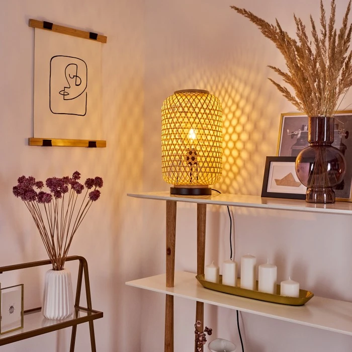 Hofstein Quinto Tischleuchte Schwarz, 1-flammig 13 Hofstein Quinto Tischleuchte Schwarz, 1-flammig – Bild 11