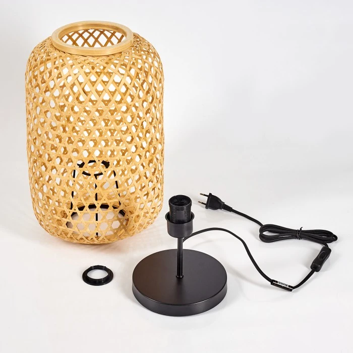 Hofstein Quinto Tischleuchte Schwarz, 1-flammig 7 Hofstein Quinto Tischleuchte Schwarz, 1-flammig – Bild 5