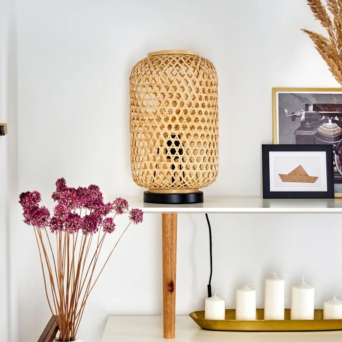 Hofstein Quinto Tischleuchte Schwarz, 1-flammig 10 Hofstein Quinto Tischleuchte Schwarz, 1-flammig – Bild 8