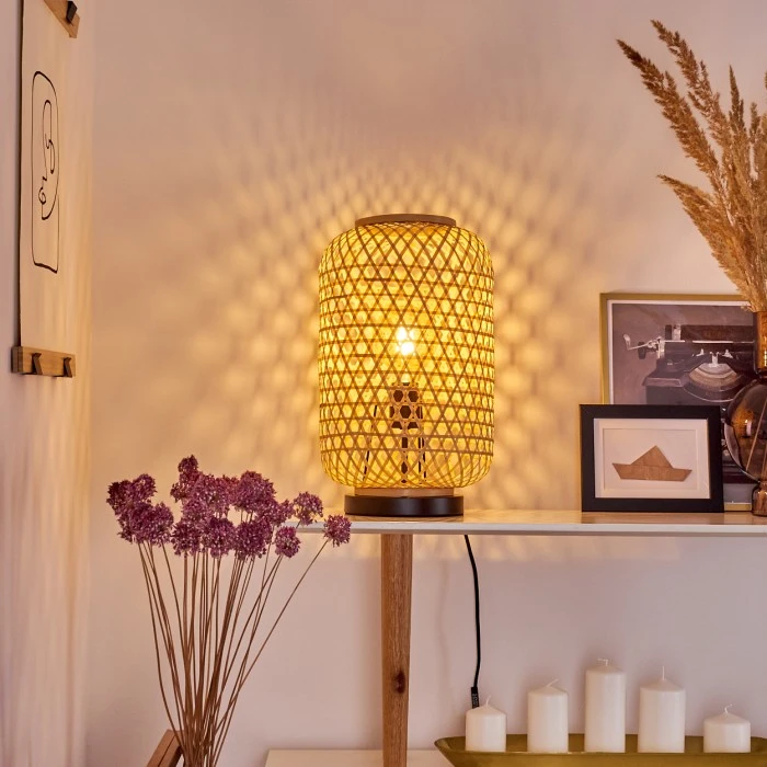 Hofstein Quinto Tischleuchte Schwarz, 1-flammig 11 Hofstein Quinto Tischleuchte Schwarz, 1-flammig – Bild 9