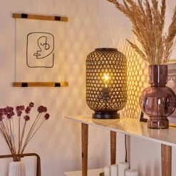 Hofstein Quinto Tischleuchte Schwarz, 1-flammig -Günstiges Tischlampen Geschäft quinto tischleuchte h3400555 10