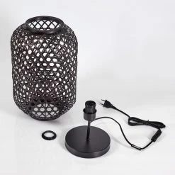 Hofstein Quinto Tischleuchte Schwarz, 1-flammig -Günstiges Tischlampen Geschäft quinto tischleuchte h3400555 4