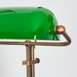 Hofstein Ragaz Bankerlampe Bronze, 1-flammig -Günstiges Tischlampen Geschäft ragaz bankerlampe h3547670 2