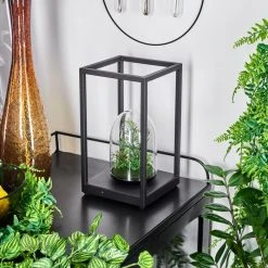 Hofstein Ranquile Tischleuchte LED Schwarz, 2-flammig -Günstiges Tischlampen Geschäft ranquile tischleuchte h3560235 10