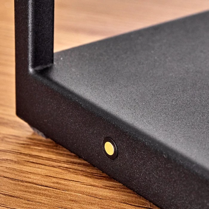 Hofstein Ranquile Tischleuchte LED Schwarz, 2-flammig 5 Hofstein Ranquile Tischleuchte LED Schwarz, 2-flammig – Bild 3