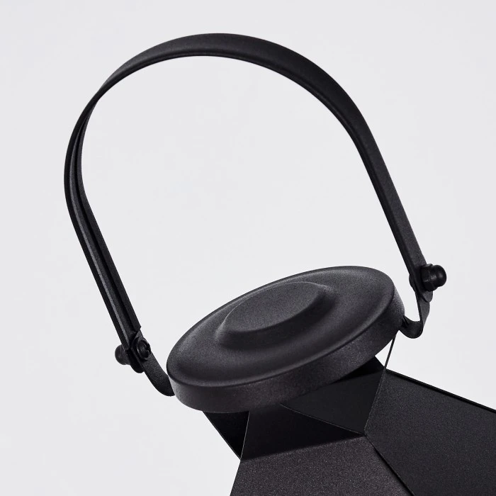 Hofstein Raupunga Tischleuchte Schwarz, 1-flammig 8 Hofstein Raupunga Tischleuchte Schwarz, 1-flammig – Bild 6