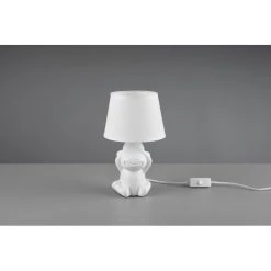 Reality Abu Tischleuchte Wei&szlig;, 1-flammig -Günstiges Tischlampen Geschäft reality abu tischleuchte r50851001 2