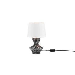 Reality Albert Tischleuchte Altsilber, 1-flammig -Günstiges Tischlampen Geschäft reality albert tischleuchte r50311088 2