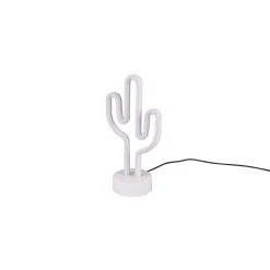 Reality CACTUS Tischleuchte LED Wei&szlig;, 1-flammig -Günstiges Tischlampen Geschäft reality cactus tischleuchte r55220101 2