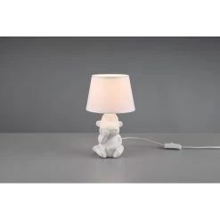 Reality Chita Tischleuchte Weiß, 1-flammig