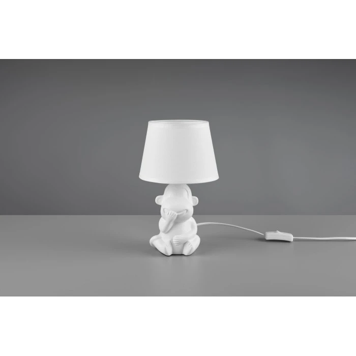 Reality Chita Tischleuchte Weiß, 1-flammig 4 Reality Chita Tischleuchte Weiß, 1-flammig – Bild 2