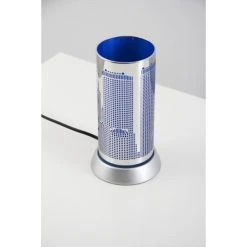 Reality CITY Tischleuchte Blau, Chrom, 1-flammig -Günstiges Tischlampen Geschäft reality city tischleuchte r50081012 1