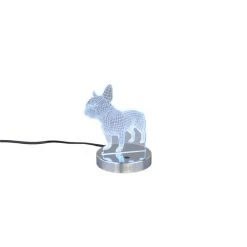 Reality DOG Tischleuchte LED Chrom, 1-flammig, Farbwechsler -Günstiges Tischlampen Geschäft reality dog tischleuchte r52651106 2