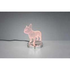 Reality DOG Tischleuchte LED Chrom, 1-flammig, Farbwechsler -Günstiges Tischlampen Geschäft reality dog tischleuchte r52651106 6