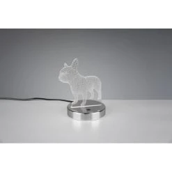 Reality DOG Tischleuchte LED Chrom, 1-flammig, Farbwechsler -Günstiges Tischlampen Geschäft reality dog tischleuchte r52651106 9