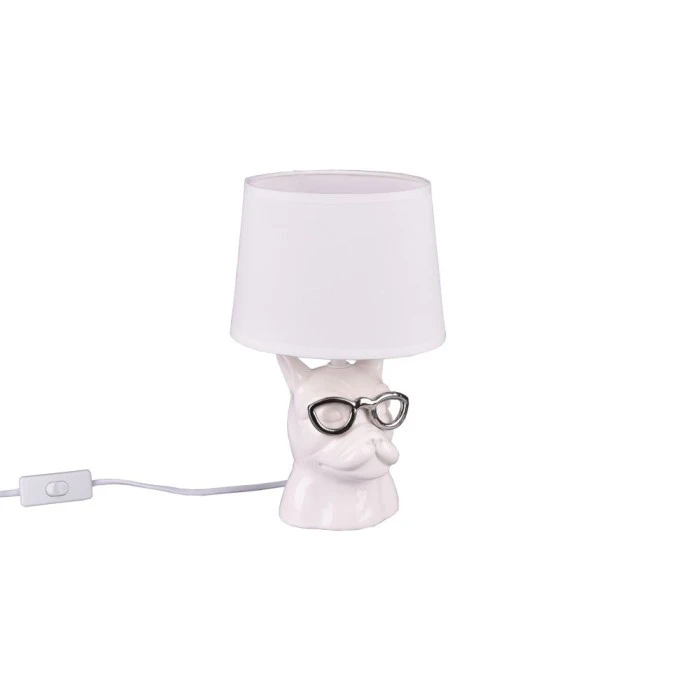 Reality DOSY Tischleuchte Weiß, 1-flammig 3 Reality DOSY Tischleuchte Weiß, 1-flammig