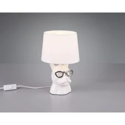 Reality DOSY Tischleuchte Weiß, 1-flammig 8 Reality DOSY Tischleuchte Weiß, 1-flammig -Günstiges Tischlampen Geschäft reality dosy tischleuchte r50231001 2