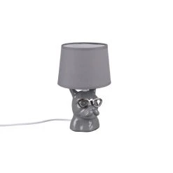 Reality DOSY Tischleuchte Grau, 1-flammig