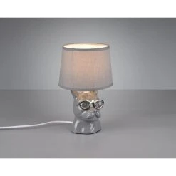 Reality DOSY Tischleuchte Grau, 1-flammig -Günstiges Tischlampen Geschäft reality dosy tischleuchte r50231011 2