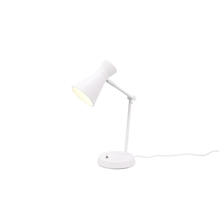 Reality Enzo Tischleuchte Weiß, 1-flammig 5 Reality Enzo Tischleuchte Weiß, 1-flammig – Bild 3