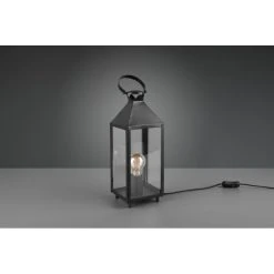 Reality Farola Tischleuchte LED Schwarz, 1-flammig