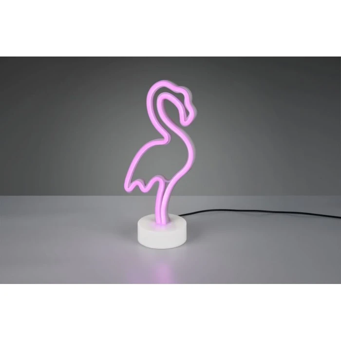 Reality FLAMINGO Tischleuchte LED Weiß, 1-flammig 4 Reality FLAMINGO Tischleuchte LED Weiß, 1-flammig – Bild 2
