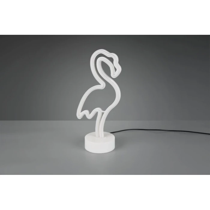 Reality FLAMINGO Tischleuchte LED Weiß, 1-flammig 6 Reality FLAMINGO Tischleuchte LED Weiß, 1-flammig – Bild 4