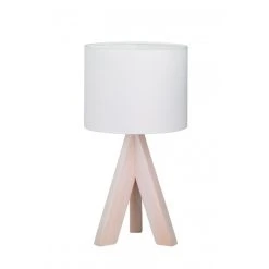 Reality GING Tischleuchte Holz dunkel, Holz hell, 1-flammig