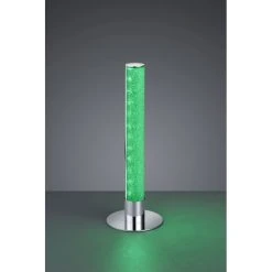 Reality LEIA Tischleuchte LED Chrom, 1-flammig, Fernbedienung, Farbwechsler -Günstiges Tischlampen Geschäft reality leia tischleuchte r52571100 2