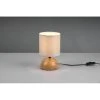 Reality Luci Tischleuchte Holzoptik, 1-flammig -Günstiges Tischlampen Geschäft reality luci tischleuchte r50351035 0