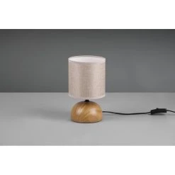 Reality Luci Tischleuchte Holzoptik, 1-flammig -Günstiges Tischlampen Geschäft reality luci tischleuchte r50351035 3