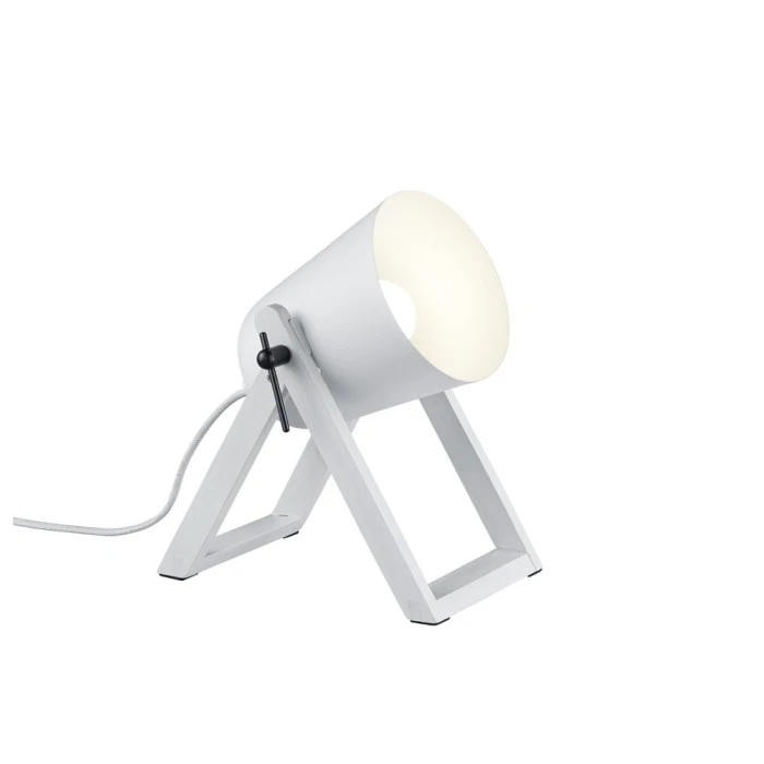 Reality MARC Tischleuchte Weiß, 1-flammig 4 Reality MARC Tischleuchte Weiß, 1-flammig – Bild 2