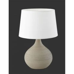 Reality MARTIN Tischleuchte Beige, 1-flammig