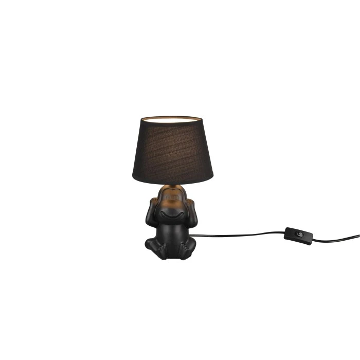 Reality Nilson Tischleuchte Schwarz, 1-flammig 4 Reality Nilson Tischleuchte Schwarz, 1-flammig – Bild 2