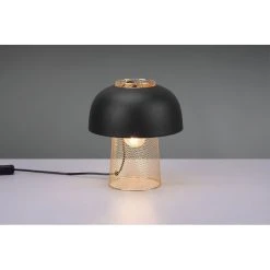 Reality Punch Tischleuchte Schwarz, Gold, 1-flammig