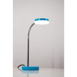 Reality RENNES Schreibtischleuchte LED Blau, Chrom, 1-flammig -Günstiges Tischlampen Geschäft reality rennes schreibtischleuchte r52411112 5
