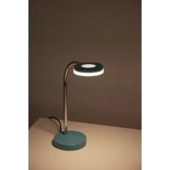 Reality RENNES Schreibtischleuchte LED Blau, Chrom, 1-flammig -Günstiges Tischlampen Geschäft reality rennes schreibtischleuchte r52411112 6